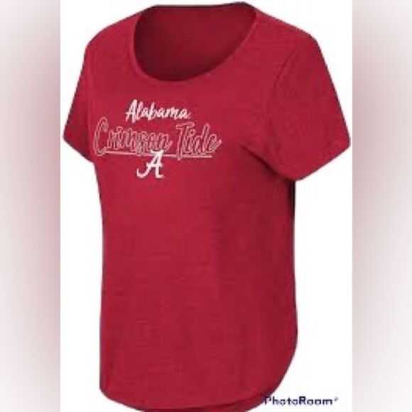 Colosseum Tops - Colosseum Women's Alabama Crimson Tide Crimson Curved - M - NWT